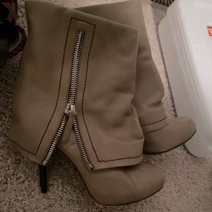 Gently used ankle boots